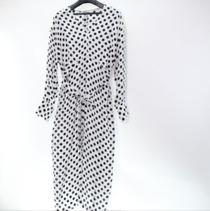 Maje dress, Maxi dress, polkadot
